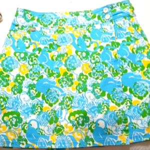 Lilly Pulitzer Lion print scort